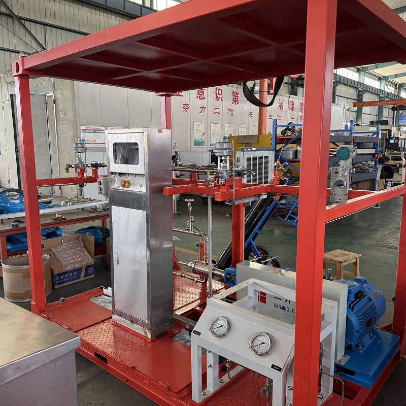 শিল্প পাম্প স্কিড